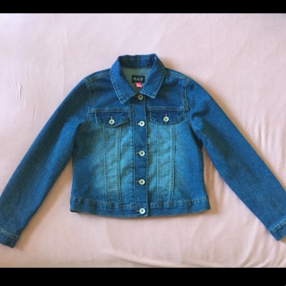 The Children’s Place denim jacket size 10/12